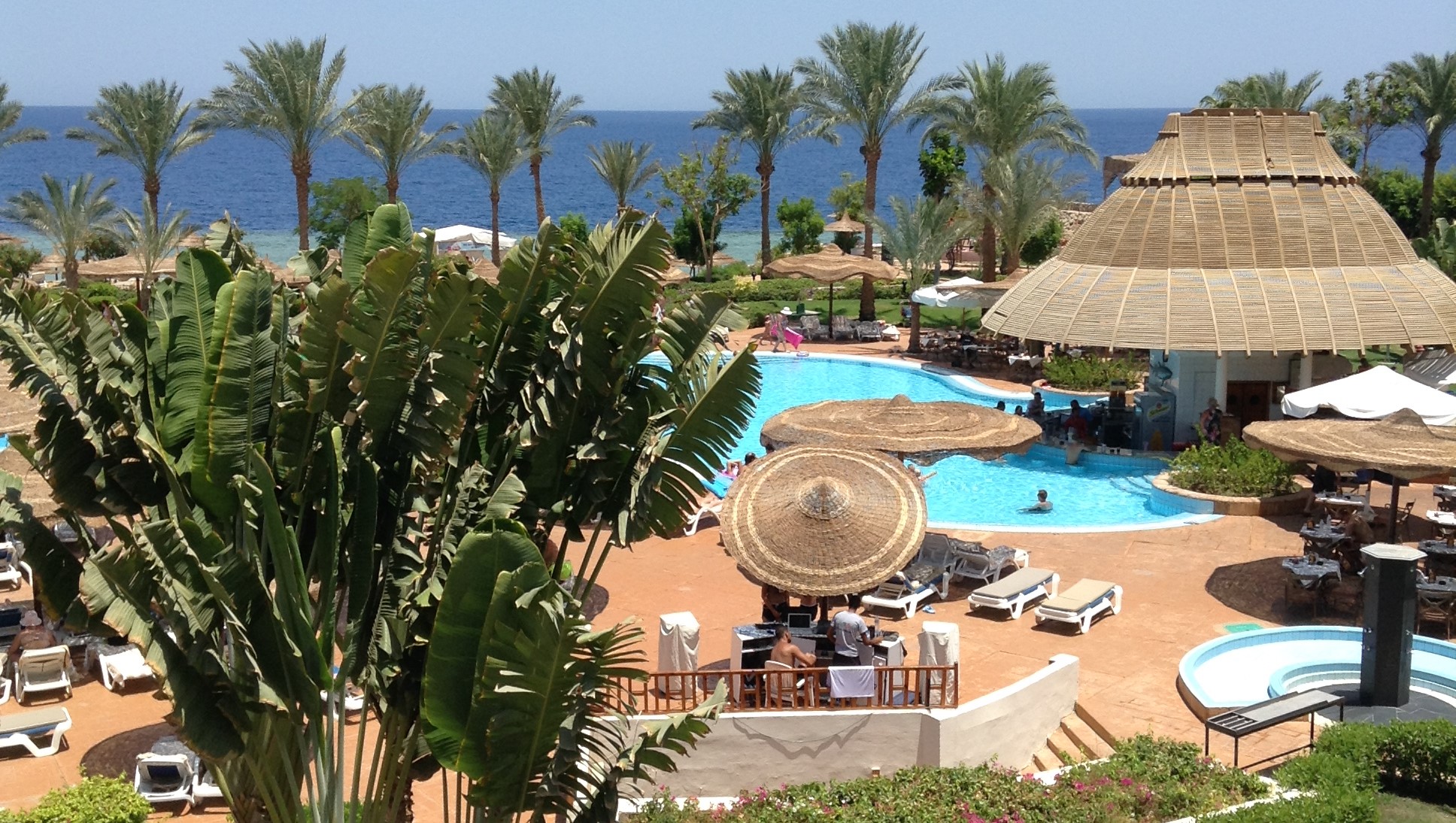 Den store pool på Royal Grand Sharm