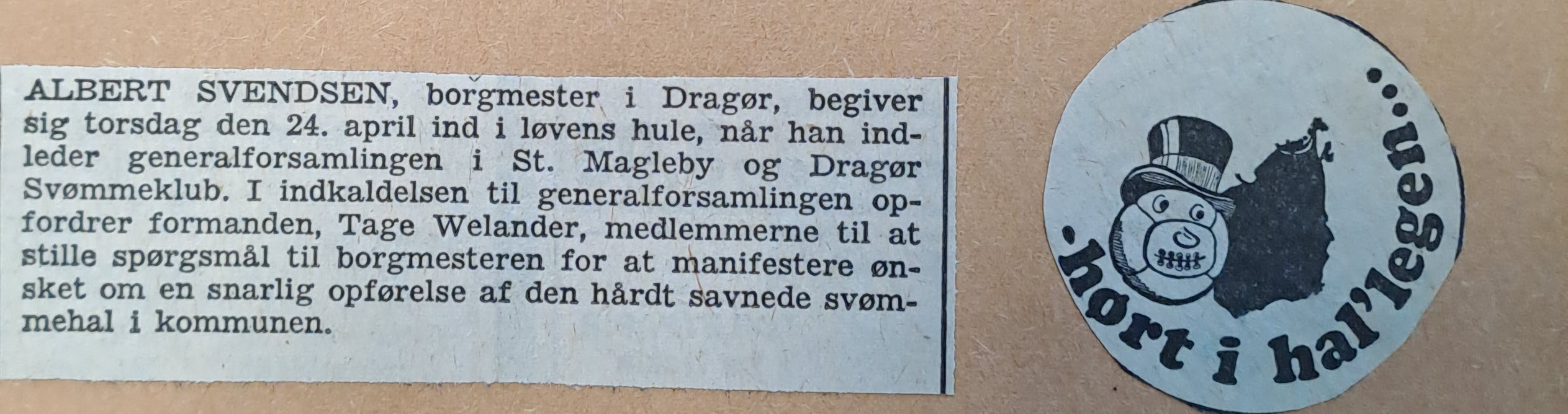 Amager Bladet 14.11.1975 (Dragør Lokalarkiv)