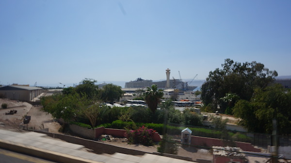 Vue ud over Aqaba, Jordan